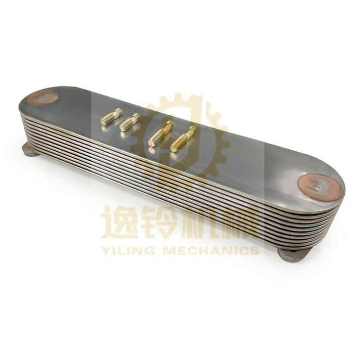 6006511250 6211612111   6D140 10P Oil Cooler for KOMATSU Engine  Oil  Radiator